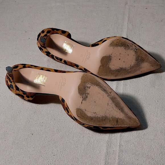 J. Crew Colette d'Orsay pumps in leopard calf hair Size 8 ½ - Picture 6 of 8